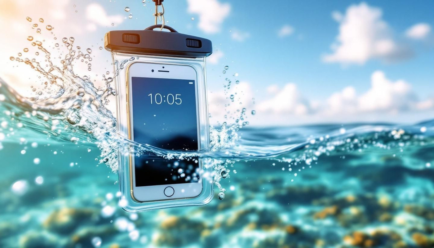 Comment une pochette étanche peut sauver votre smartphone en mer ?